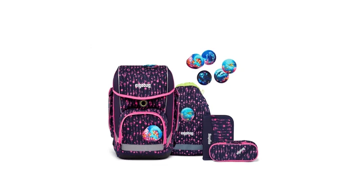 Ergobag Cubo Schulranzen-Set Bärmuda Viereck 3 Ergobag Cubo Schulranzen-Set Bärmuda Viereck