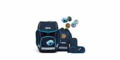 Ergobag Cubo Schulranzen-Set TiefseetauchBĂ€r