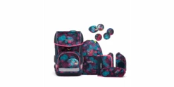 Ergobag Cubo Light Schulranzen-Set KorallBär