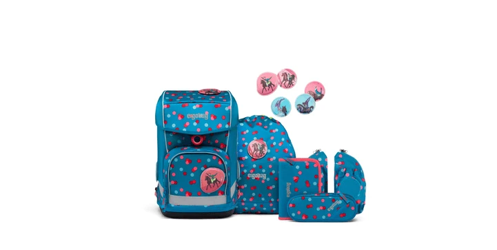 Ergobag Cubo Light Schulranzen-Set VoltiBär 3 Ergobag Cubo Light Schulranzen-Set VoltiBär