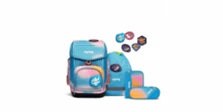Ergobag Cubo Schulranzen-Set UrlaubsfieBĂ€r