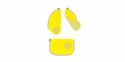 Ergobag Fluo Zip-Set Gelb