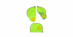 Ergobag Fluo Zip-Set Grün