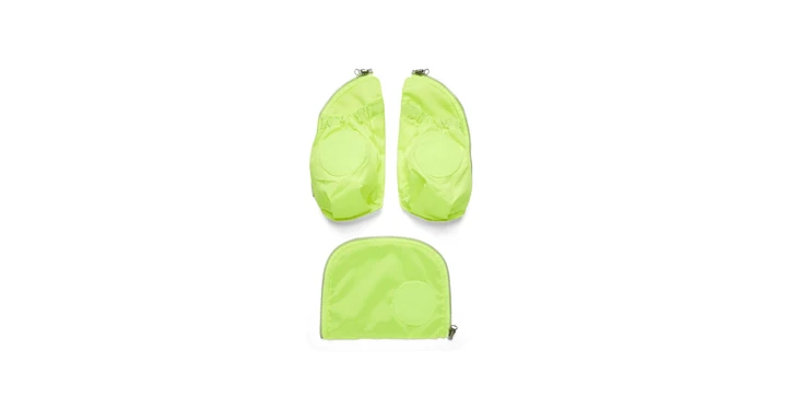 Ergobag Fluo Seitentasche Zip-Set Gelb 3 Ergobag Fluo Seitentasche Zip-Set Gelb