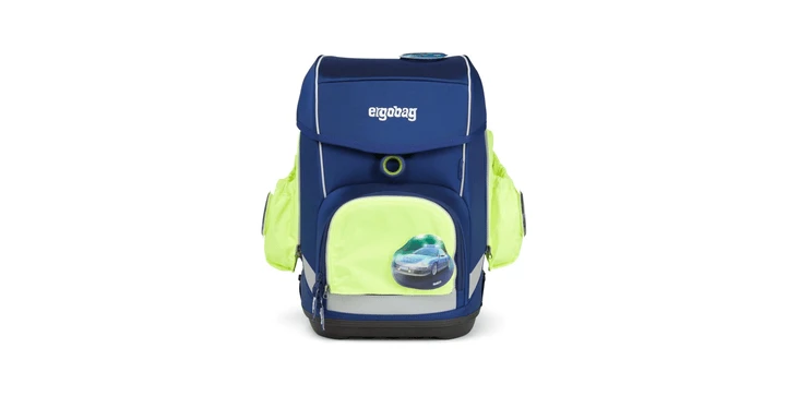 Ergobag Fluo Seitentasche Zip-Set Gelb 4 Ergobag Fluo Seitentasche Zip-Set Gelb – Bild 2
