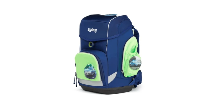 Ergobag Fluo Seitentasche Zip-Set Grün 5 Ergobag Fluo Seitentasche Zip-Set Grün – Bild 3