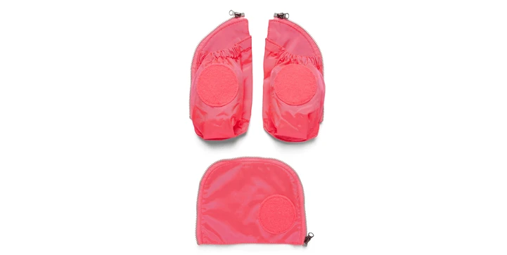 Ergobag Fluo Seitentasche Zip-Set Pink 3 Ergobag Fluo Seitentasche Zip-Set Pink