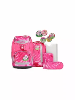 ERGOBAG, Schulrucksack Set 6tlg Pack - KuntBärbuntes Einhorn Neo Edition