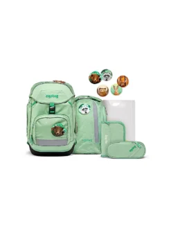 ERGOBAG, Schultaschen-Set 6-tlg. Pack - WaldBärwohner