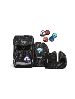 ERGOBAG, Schultaschen Set 5-tlg. Cubo Light - ReflektBär