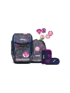 ERGOBAG, Schultaschen Set 5tlg Cubo Bärlaxy