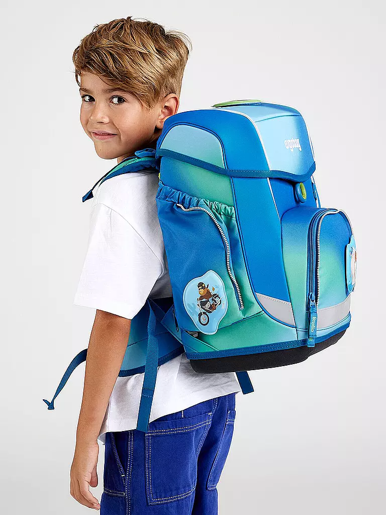 ERGOBAG, Schultaschen Set 5tlg CUBO DschungelfieBär 8 ERGOBAG, Schultaschen Set 5tlg CUBO DschungelfieBär – Bild 6