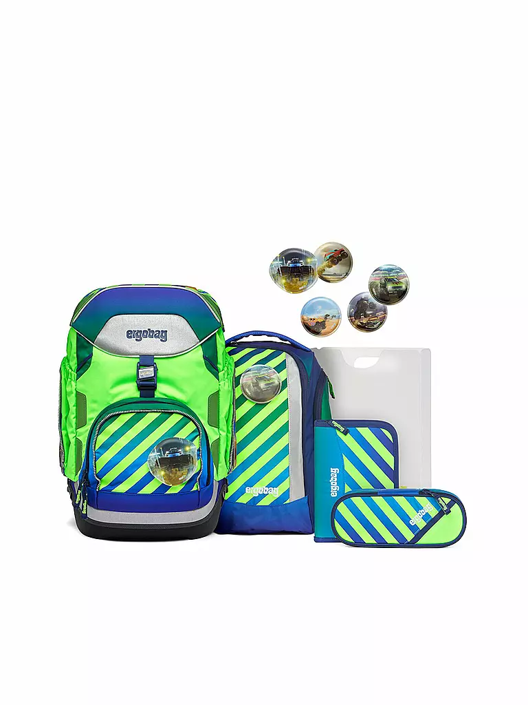 ERGOBAG, Schultaschen Set 6 Tlg Pack TruckBär 3 ERGOBAG, Schultaschen Set 6 Tlg Pack TruckBär