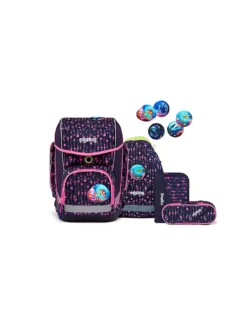 ERGOBAG, Schultaschen Set Cubo 5tlg Bärmuda Viereck